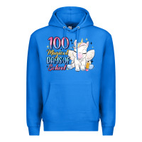 True Royal 100 magical days of school Premium Hoodie - MaliasSmallBusiness