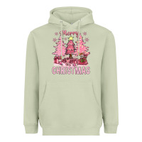 Matcha pink merry christmas bbs Heavyweight Hoodie - BundleAndBundleShop