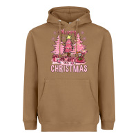 Toasted Coconut pink merry christmas bbs Heavyweight Hoodie - BundleAndBundleShop