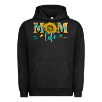 Pigment Black mom life Urban Hoodie - NancyCooperArtShop