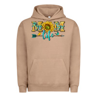Pigment Burro mom life Urban Hoodie - NancyCooperArtShop