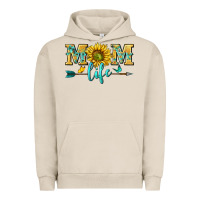 Pigment French Oak mom life Urban Hoodie - NancyCooperArtShop