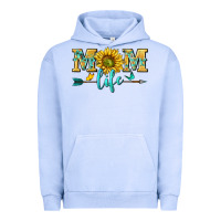 Pigment Grape Ice mom life Urban Hoodie - NancyCooperArtShop