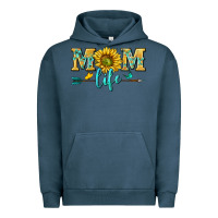 Pigment Midnight Navy mom life Urban Hoodie - NancyCooperArtShop