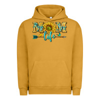 Pigment Peanut Butter mom life Urban Hoodie - NancyCooperArtShop
