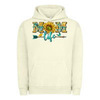Pigment Pistachio mom life Urban Hoodie - NancyCooperArtShop