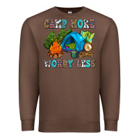 Chestnut camp more worry less Premium Sweatshirt - AdoDesignShop