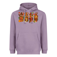 Lavender thanksgiving coffee cups with gnomes bbs Heavyweight Hoodie - BundleAndBundleShop
