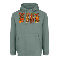 Sage thanksgiving coffee cups with gnomes bbs Heavyweight Hoodie - BundleAndBundleShop