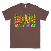 Chestnut love summer with pineapple Classic Tee - texasbilliewilder