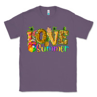 Lavender love summer with pineapple Classic Tee - texasbilliewilder