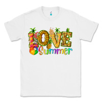 White love summer with pineapple Classic Tee - texasbilliewilder