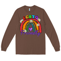 Chestnut lgbtq friendly Long Sleeve Tee - Zillion Design Studio