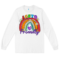 White lgbtq friendly Long Sleeve Tee - Zillion Design Studio