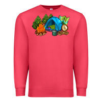 Cardinal camp in the woods Premium Sweatshirt - AdoDesignShop
