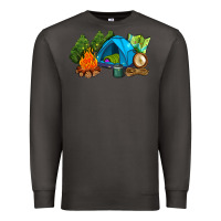 Smoke camp in the woods Premium Sweatshirt - AdoDesignShop