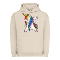 Pigment French Oak dabbing unicorn Urban Hoodie - MaliasSmallBusiness