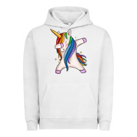 Pigment Lunar Rock dabbing unicorn Urban Hoodie - MaliasSmallBusiness