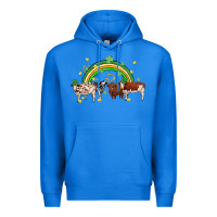 True Royal cow st patrick days Premium Hoodie - MaliasSmallBusiness