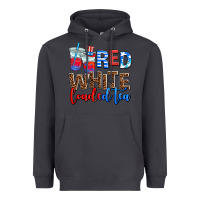 Smoke red whıte loaded tea Heavyweight Hoodie - AdoDesignShop