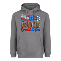 Storm red whıte loaded tea Heavyweight Hoodie - AdoDesignShop