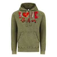 Love Vibes Vintage Hoodie | Teevron