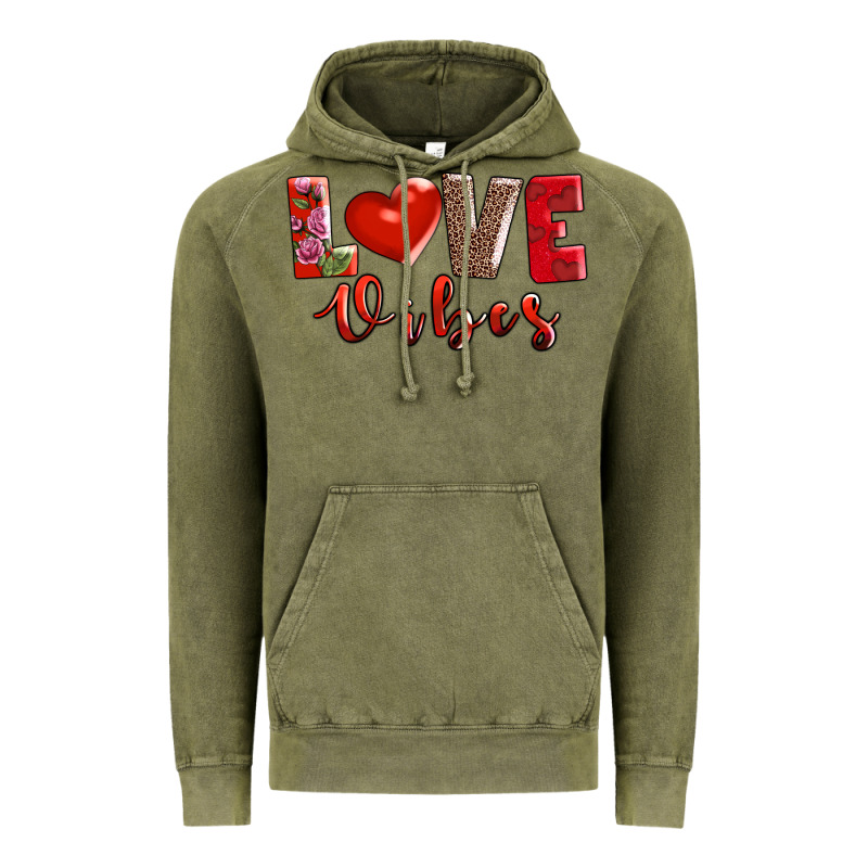 Love Vibes Vintage Hoodie by AdoDesignShop | Teevron