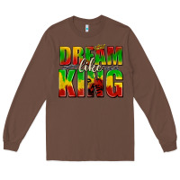 Chestnut dream like king with crown Long Sleeve Tee - texasbilliewilder