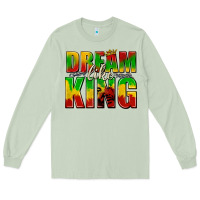Matcha dream like king with crown Long Sleeve Tee - texasbilliewilder