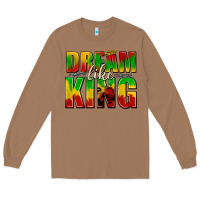Toasted Coconut dream like king with crown Long Sleeve Tee - texasbilliewilder