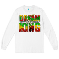 White dream like king with crown Long Sleeve Tee - texasbilliewilder