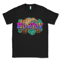 Black howdy Classic Tee - Zillion Design Studio
