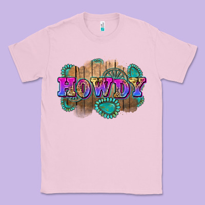 Howdy Classic Tee Designed By Zillion Design Studio