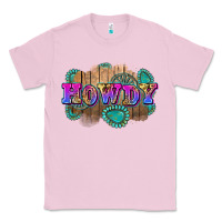 Bubblegum Pink howdy Classic Tee - Zillion Design Studio