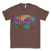 Chestnut howdy Classic Tee - Zillion Design Studio