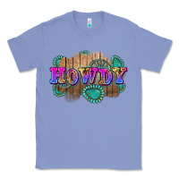 Colony Blue howdy Classic Tee - Zillion Design Studio