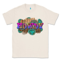 Natural howdy Classic Tee - Zillion Design Studio
