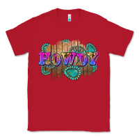 Red howdy Classic Tee - Zillion Design Studio