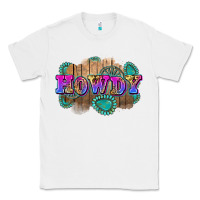 White howdy Classic Tee - Zillion Design Studio
