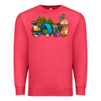 Cardinal camp coffee cups ado Premium Sweatshirt - AdoDesignShop