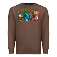 Chestnut camp coffee cups ado Premium Sweatshirt - AdoDesignShop