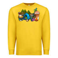 Lemon camp coffee cups ado Premium Sweatshirt - AdoDesignShop
