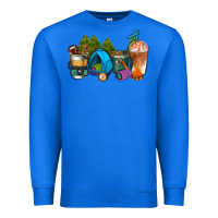 True Royal camp coffee cups ado Premium Sweatshirt - AdoDesignShop