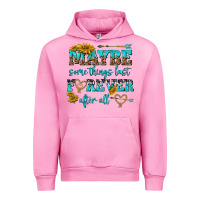 Fuchsia Pink maybe some things last forever after all Urban Hoodie - NancyCooperArtShop