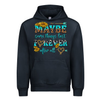 Navy maybe some things last forever after all Urban Hoodie - NancyCooperArtShop