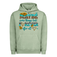 Pigment Oil Green maybe some things last forever after all Urban Hoodie - NancyCooperArtShop
