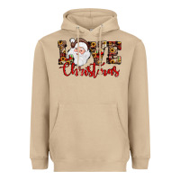 Mushroom Love Christmas Santa Heavyweight Hoodie - JahusDesignShop