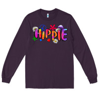 Plum hippie Long Sleeve Tee - Zillion Design Studio