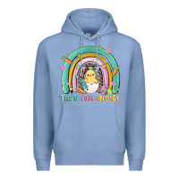 Teach Love Inspire Rainbow Premium Hoodie | Teevron
