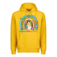 Lemon teach love inspire rainbow Premium Hoodie - MaliasSmallBusiness